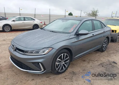 2025 Volkswagen Jetta 1.5T Se z USA, uszkodzony, nr VIN 3VW7X7BU6SM058646